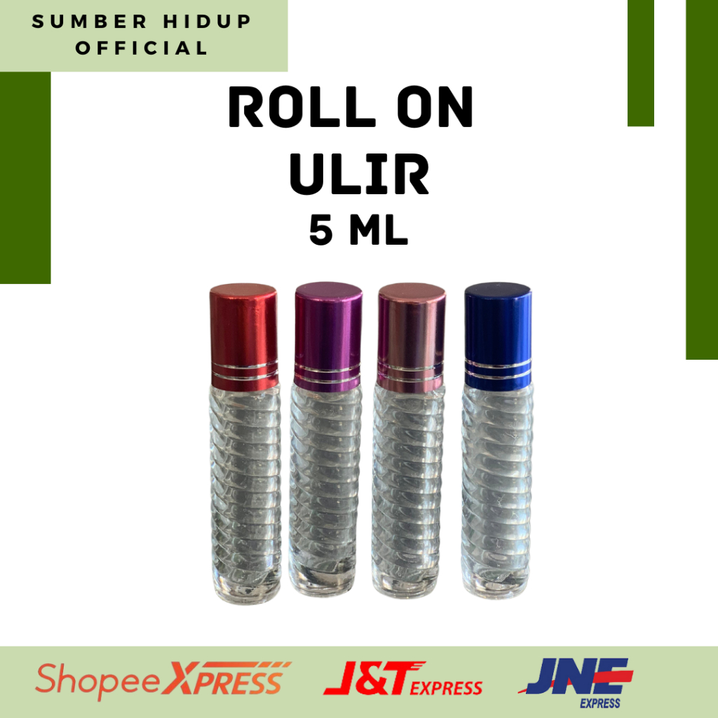 ROLL ON ULIR 5ML / BOTOL PARFUM HARGA PERLUSIN