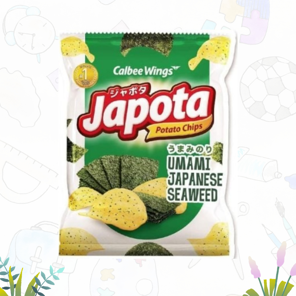 

Japota Keripik Kentang Umami Japanese Seaweed 68gr (pcs)