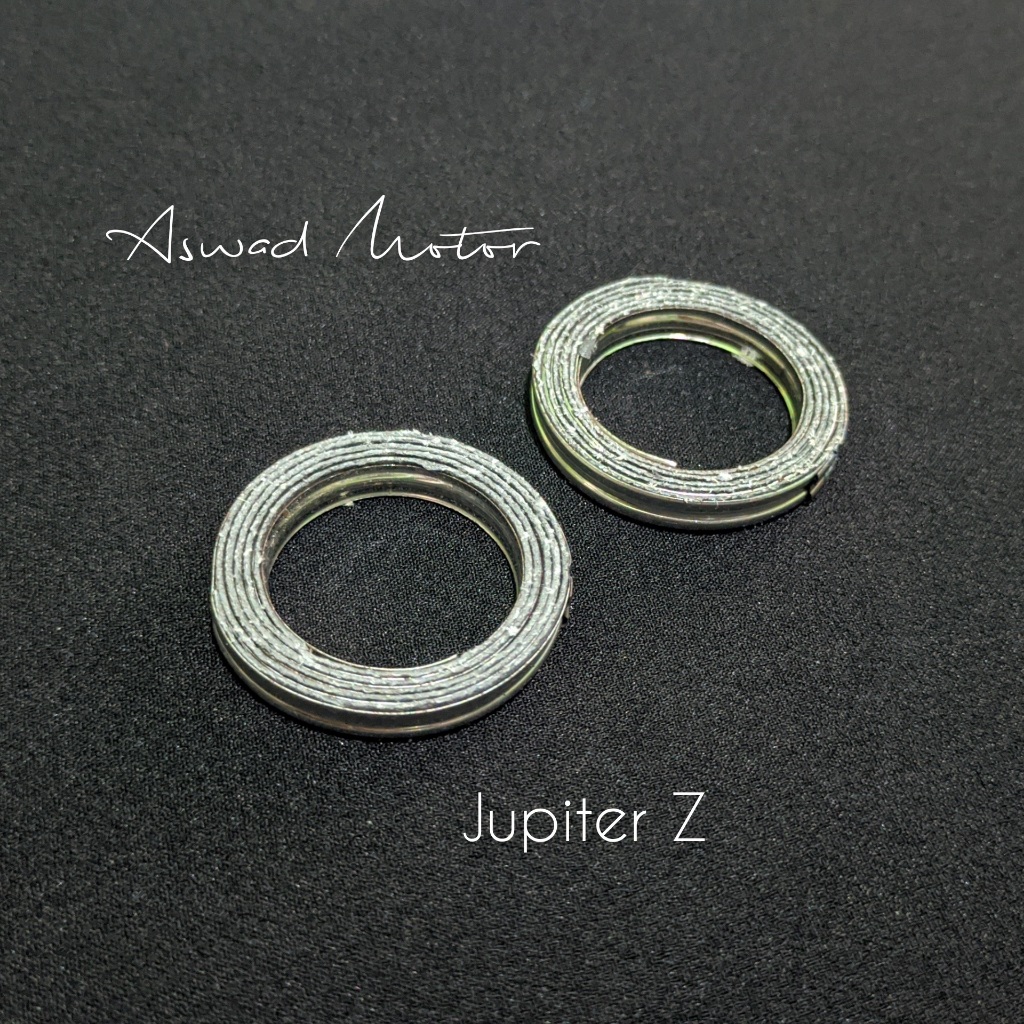 5PCS Paking Knalpot Jupiter Z Vega Vega ZR Crypton / Asbes knalpot Yamaha Vega ZR / Paking Knalpot A