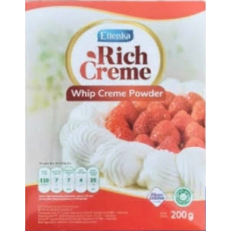 

Ellenka rich creme Whip Cream powder 200g