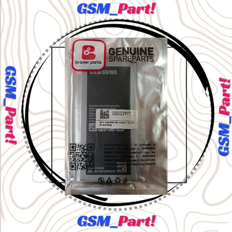BATRAI SAMSUNG J510 / J5 2016 ORI 100%