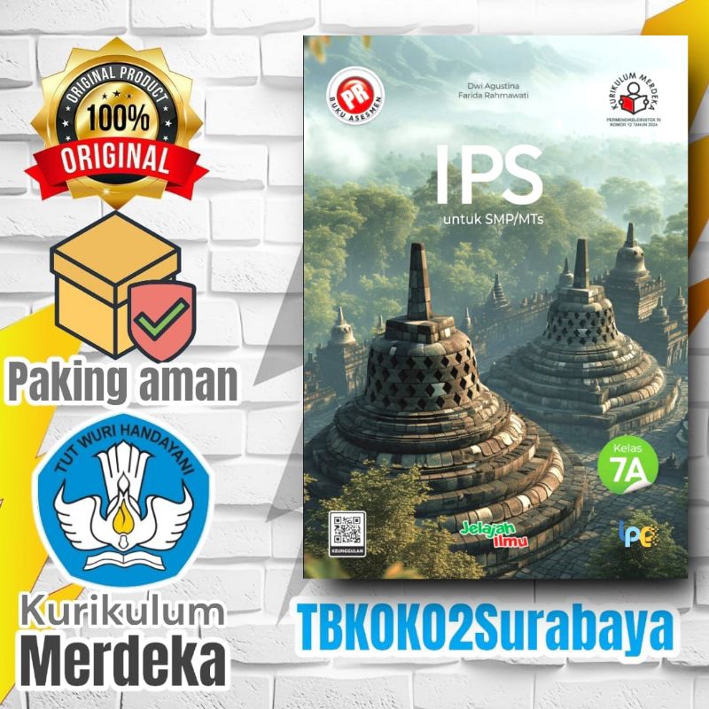 BUKU PR IPS KELAS 7 SEMESTER 1 LKS INTAN PARIWARA KURIKULUM MERDEKA 2024