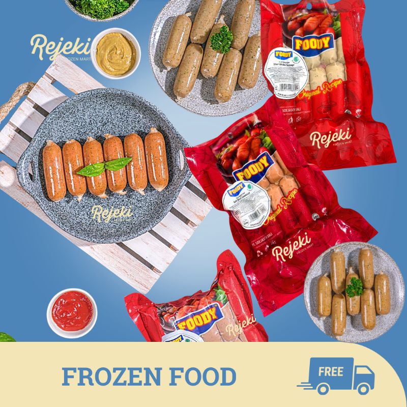 

Soejash Foody Star Sosis Ayam & Sosis Sapi 250gr - Rejeki Frozen Moyo