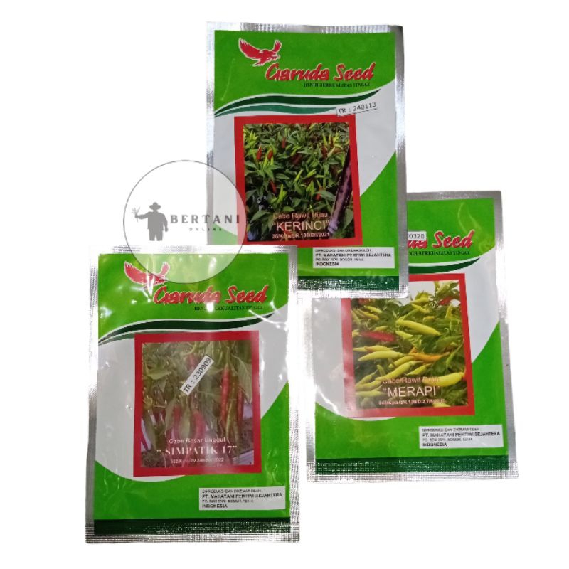 Benih Cabe Rawit | Cabe Besar Garuda Seed