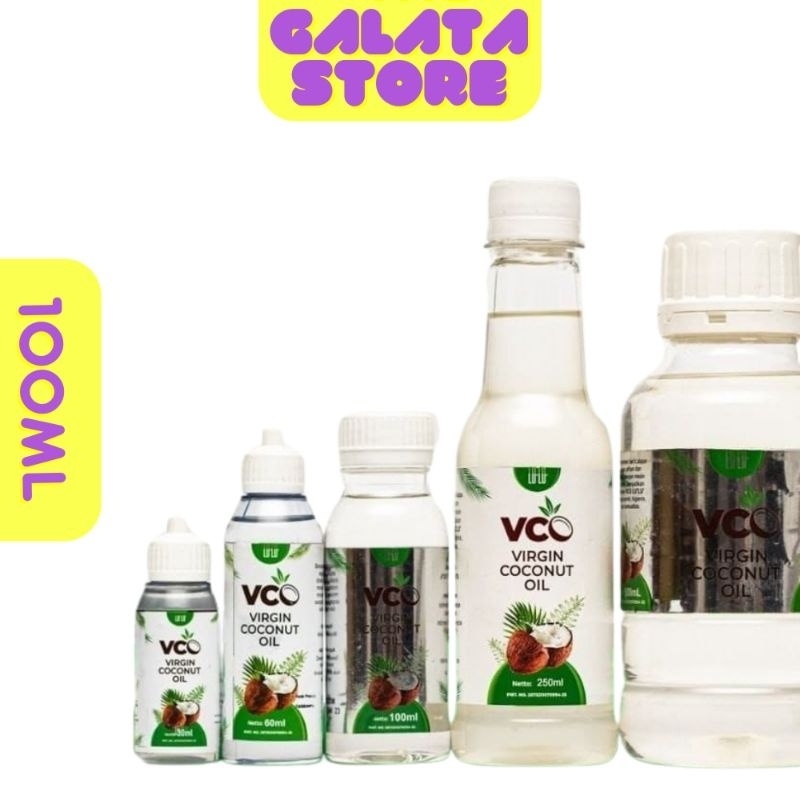 

VCO Virgin Coconut Oil Minyak Kelapa Murni Lulu 100 ml