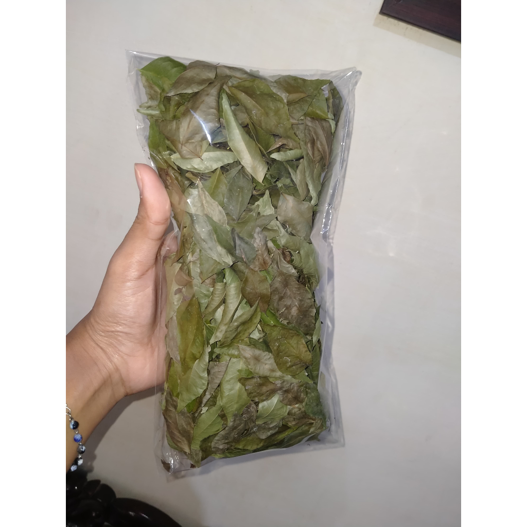 

Daun Kari Kering Alami 10gr Penyedap Masakan, Salam Koja/ Temurui/ Curry Leaves