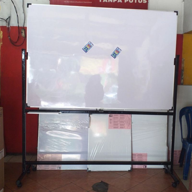 

Papan Tulis Whiteboard Magnetik 100x180 cm Terlaris
