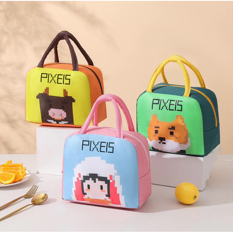 [READY] Tas Bekal Anak Perempuan Laki Laki Lunch Bag Anak Tempat Makan Anak Sekolah