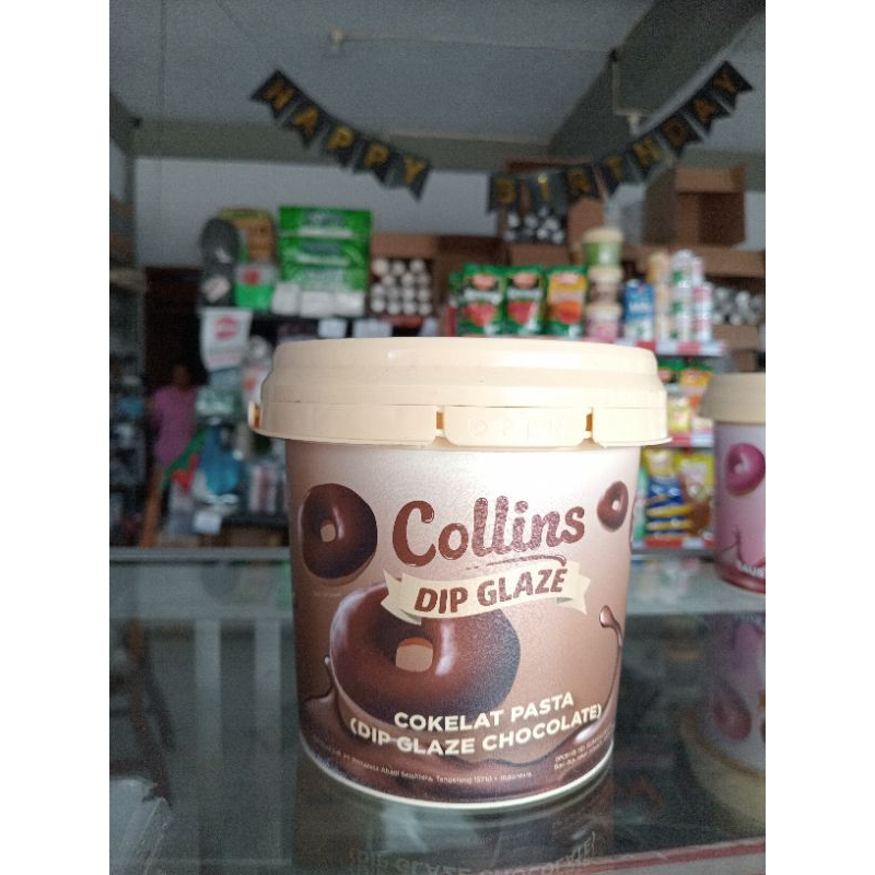 

COLLINS DIP GLAZE 1KG / TOPPING / TOPPING DONAT / PISANG CRISPY