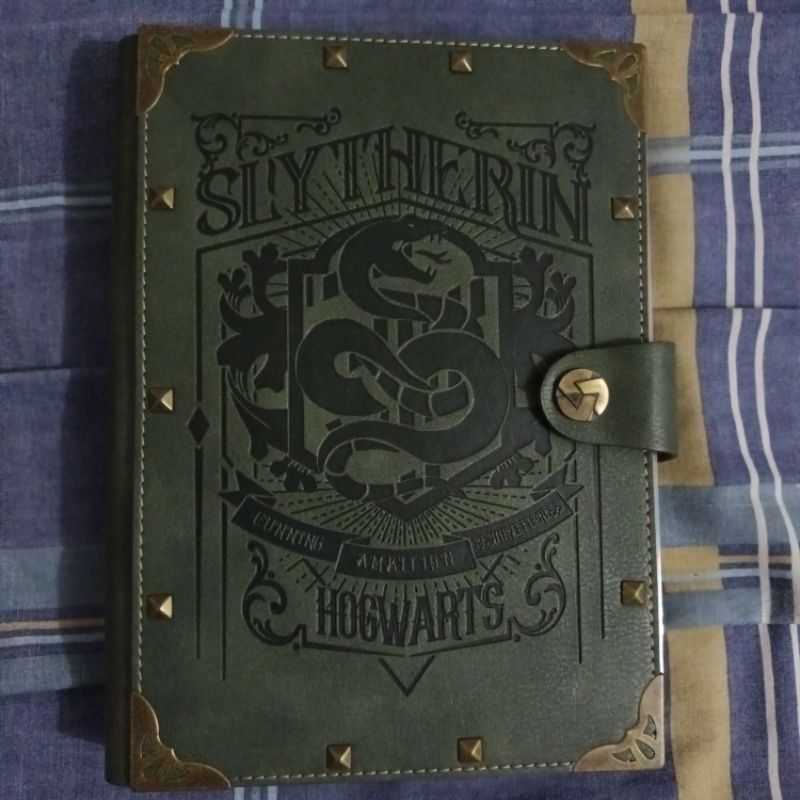 A5 6 Ring Binder Harry Potter Slytherin Hogwarts Preloved