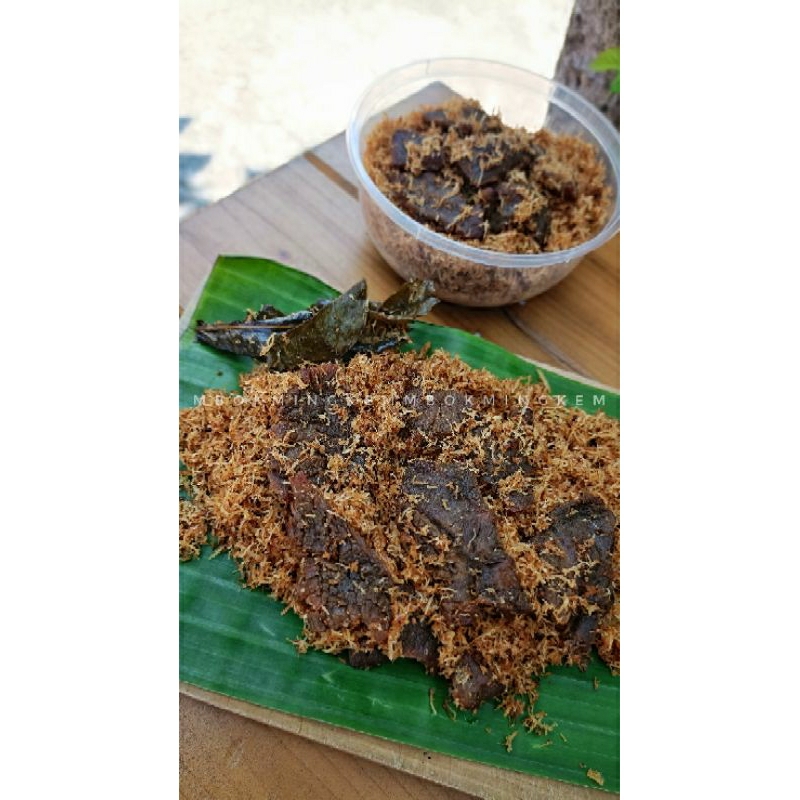 

dendeng ragi/serundeng daging