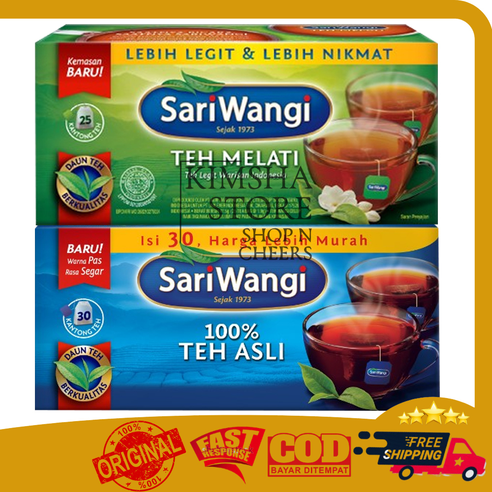 

Sariwangi Teh Celup Tea Bags Teh Asli Kantong Kotak Sari Wangi Teabags Original