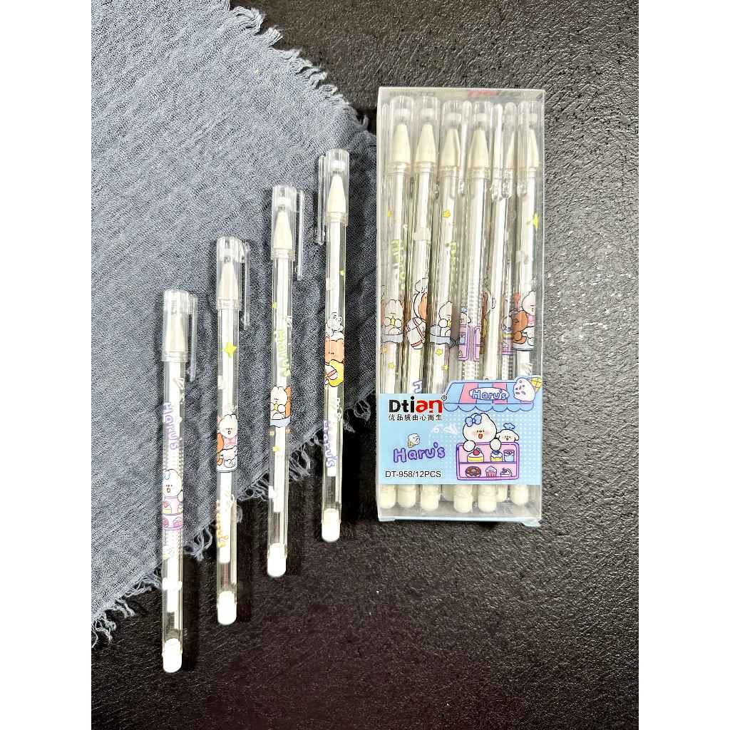 

(PAK) Pulpen Gel DTIAN DT-958 0.5mm / Bulpoin DTIAN DT-958 0.5mm / Bulpen DTIAN