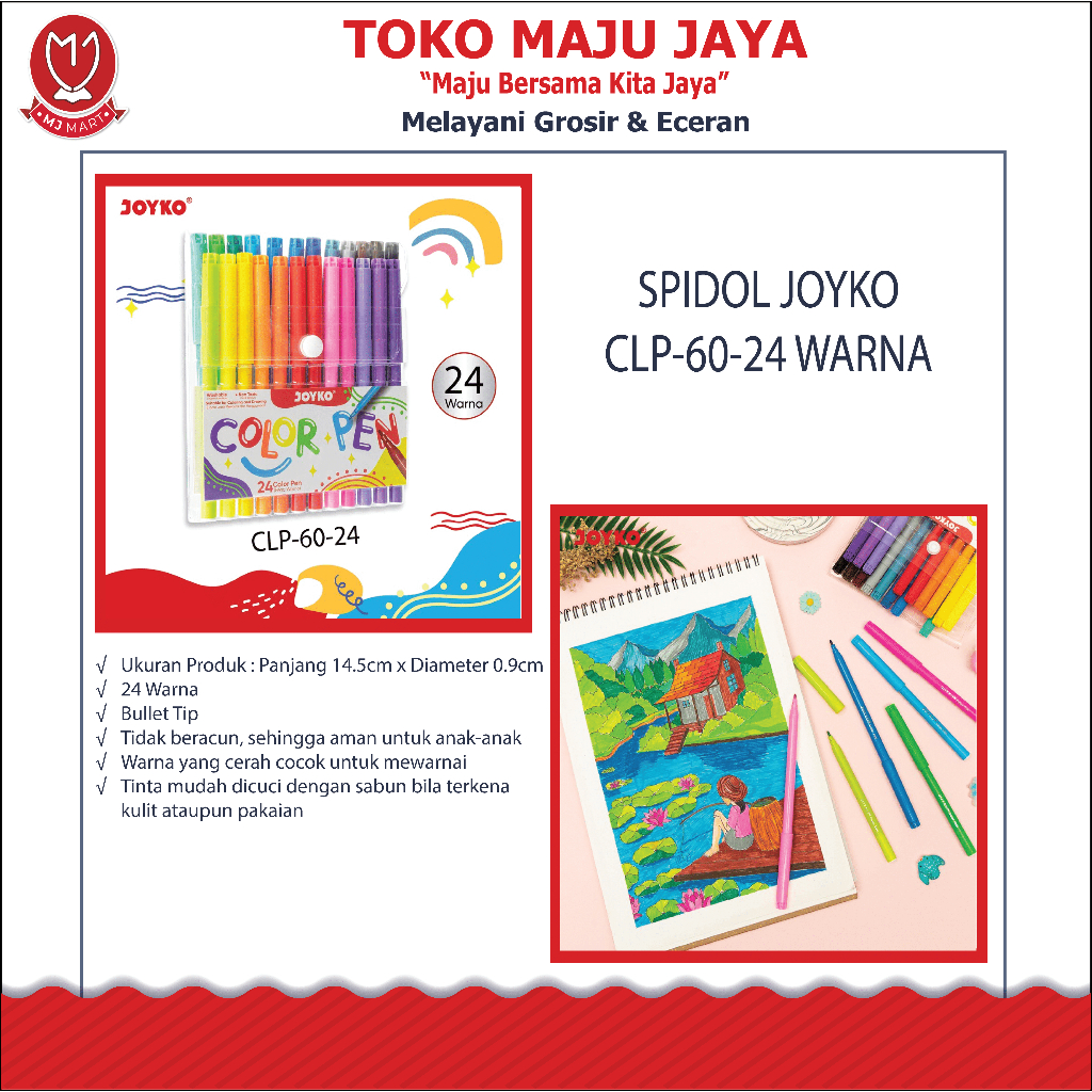 

SPIDOL JOYKO CLP-60-24 WARNA