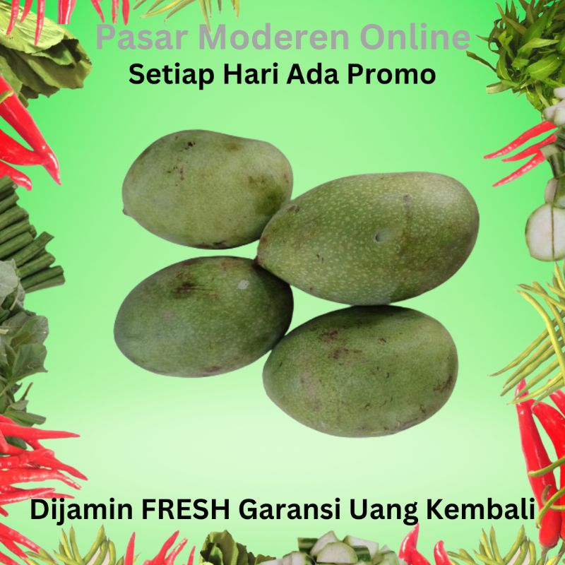 

BUAH MANGGA MANALAGI 1000 GRAM