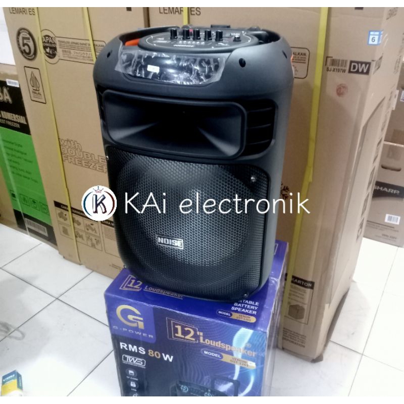 NOISE PORTABEL BLUETHOOTH SPEAKER 12 INCI NEW 899C