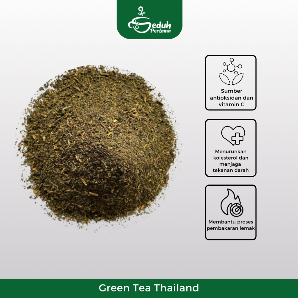 

Seduh Pertama Green Tea Thailand / Teh Hijau Thailand