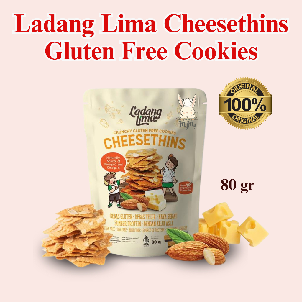 

Ladang Lima Cookies Cheesethins Gluten Free