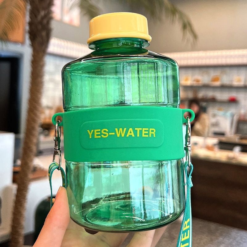 Botol Minum Korea Lucu Mini Unik - Botol Yes Water - Botol Anak-Anak Cute 800ml