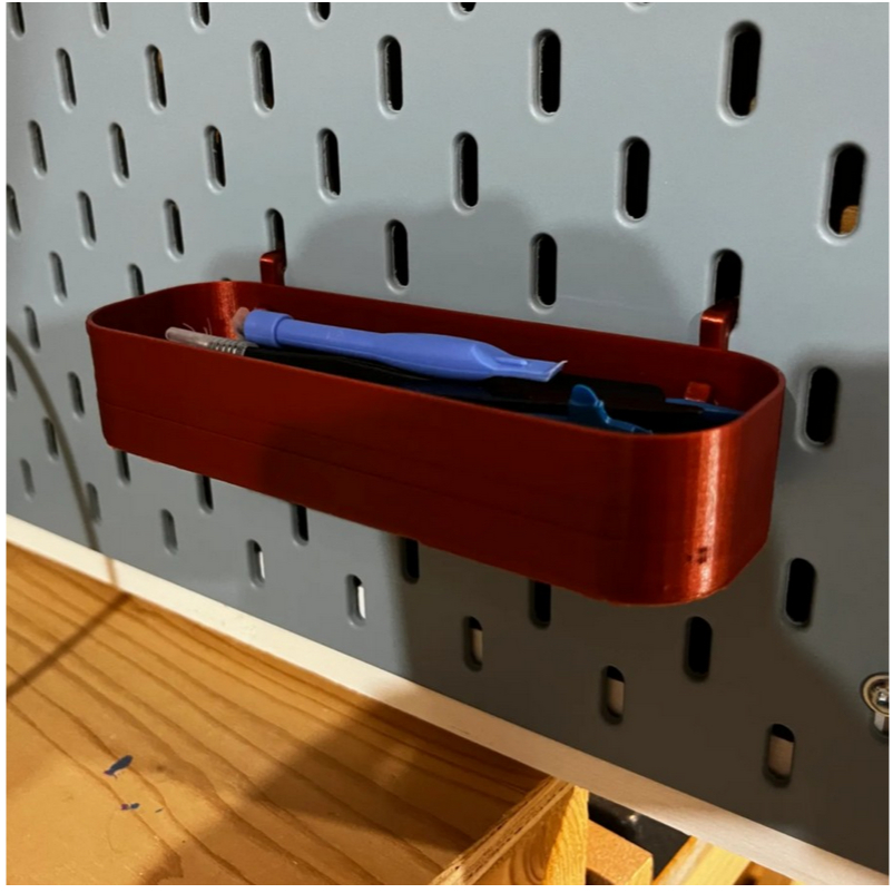 

3D Print Custom Container Box Kotak Model Papan Lubang Pegboard