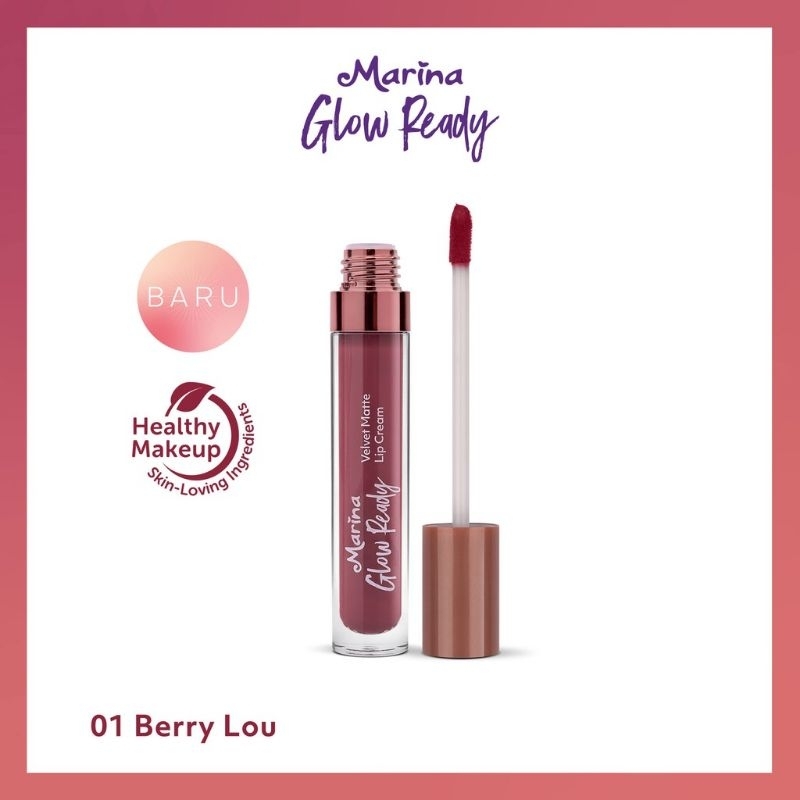 Marina Glow Ready Velvet Matte Lip Cream