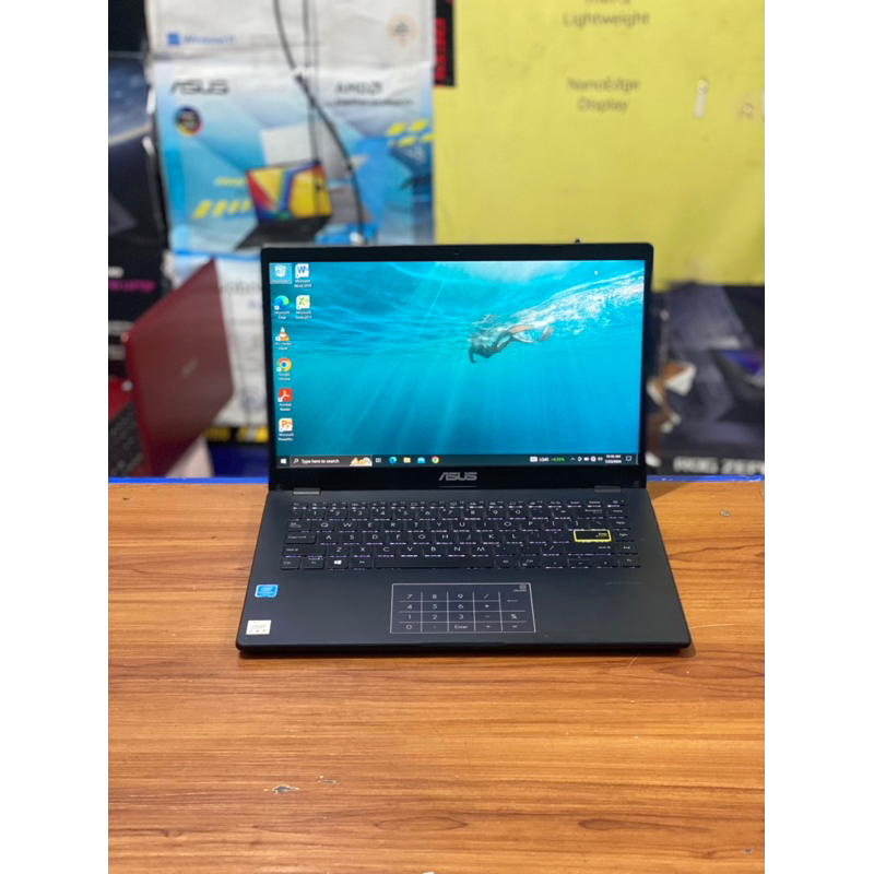 LAPTOP ASUS VIVOBOOK E410M RAM 4GB SSD 512GB slim