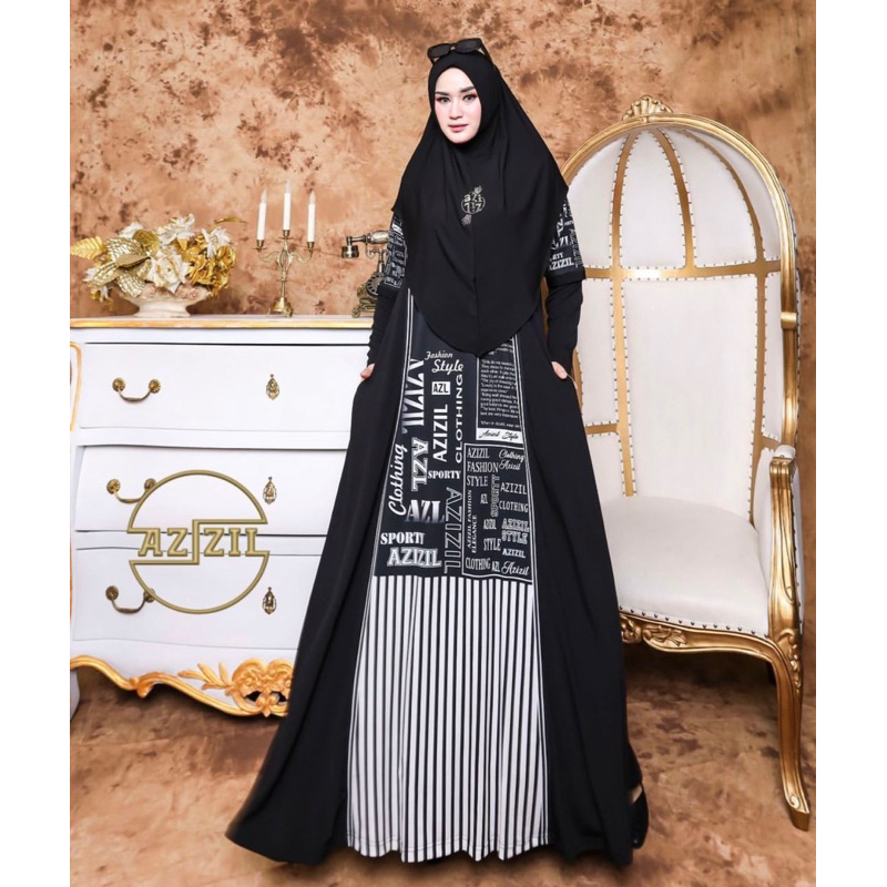 Gamis azizil syari set syari azizil gamis syari