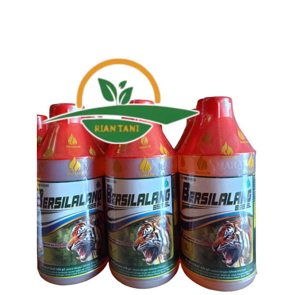 ERBISIDA BERSILALANG 559 SL 1 LITER/RACUN SISTEMATIK IPA GLIFOSAT 659 g/l GULMA LEBAR RUMPUT 1L