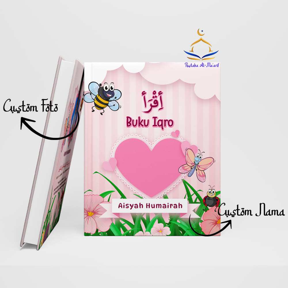 Iqro Custom Nama Dan Foto Iqro Berwarna