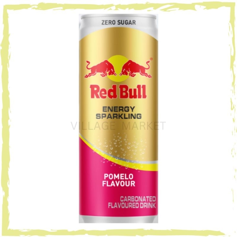 

Red Bull Pomelo Energy Sparkling Drink 250ml. Zero Sugar. Minuman Energi Rasa Pomelo. Bebas Gula