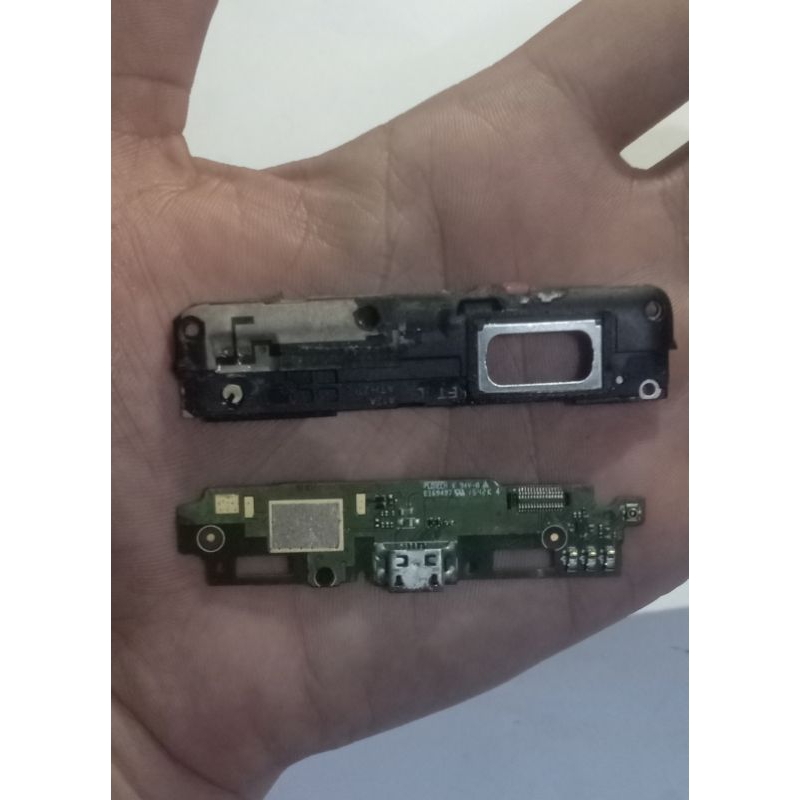 Board Papan Cas Konektor Charger Xiaomi Redmi 3s Plug in Mic+Tutup Mesin Original Copotan
