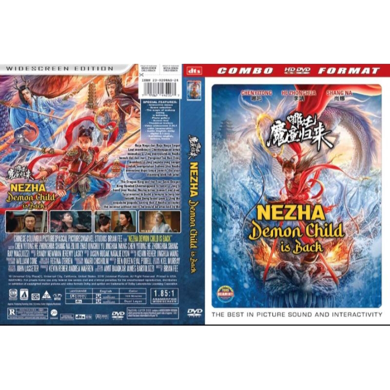 dvd nezha demon child