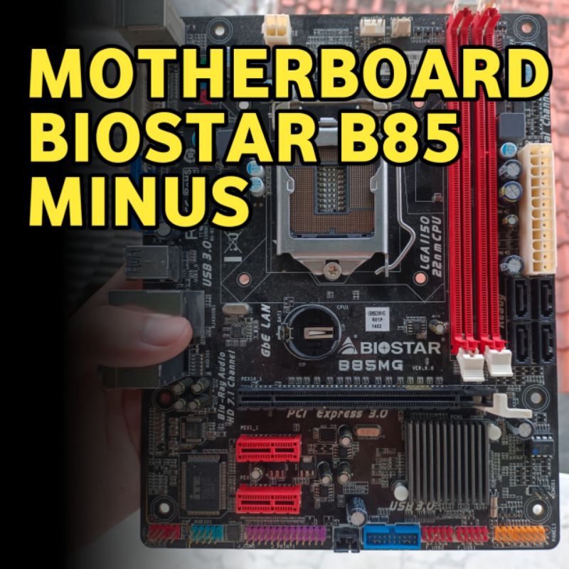 Motherboard Biostar B85 Minus