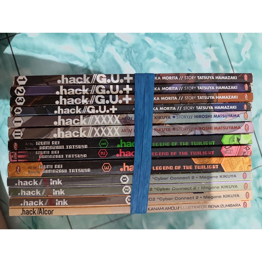 Komik Langka .Hack/dot Hack Bekas/Second/Prelove Lengkap