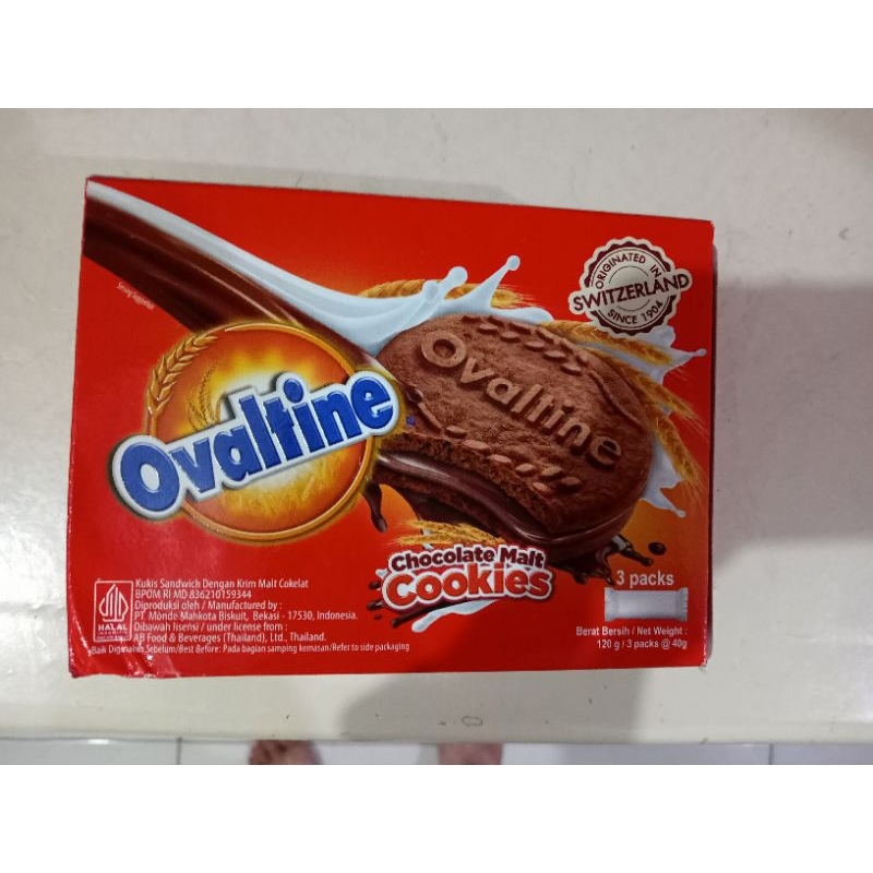 

Ovaltine chocomalt cookies 120 gr