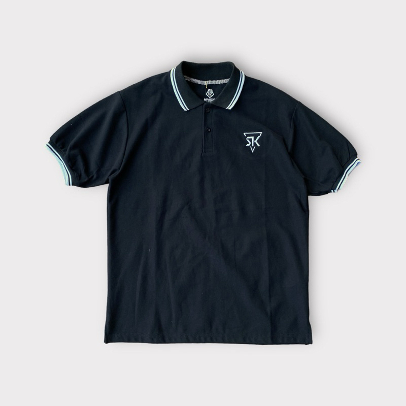 Surfakiller Polo Shirt Lacos Katun Hitam