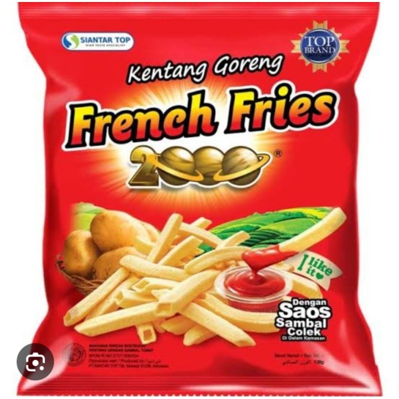 French Fries 138gr ( kemasan paling besar)