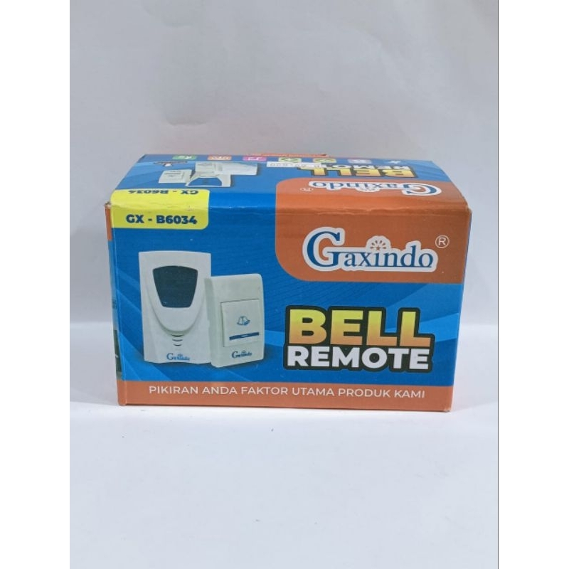 Bel Pintu Rumah Gaxindo Tanpa Kabel  - Wireless Door Chime / Bell