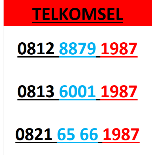 Nomor cantik telkomsel simpati 4g 5g seri tahun 1987 r350