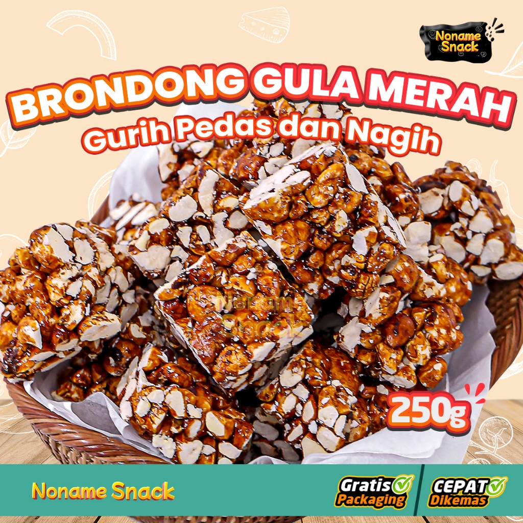 

NoName Snack - Popcorn Caramel Berondong Jagung Karamel Gula Merah