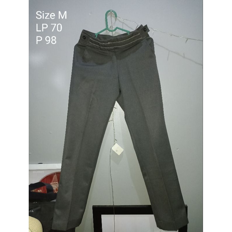 Preloved Setelan Kerja Formal (Celana dan Blazer) *Get 4 free blouse putih