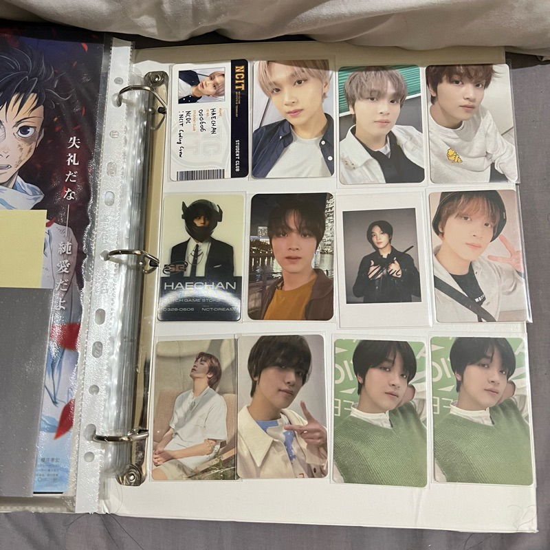 PC Haechan natrep hot sauce mumo glitch ncit photocard