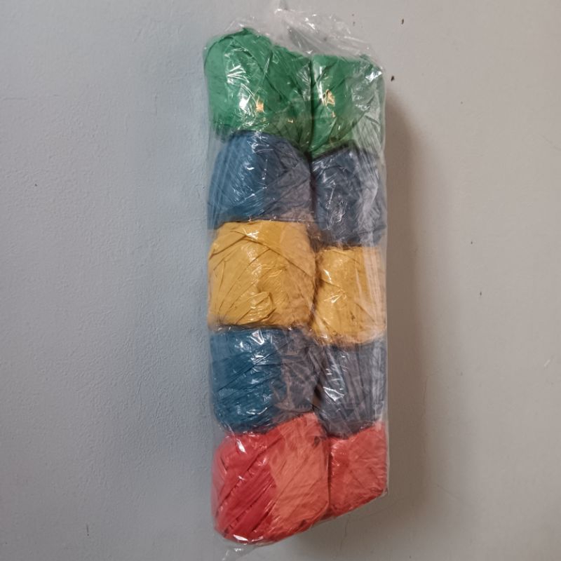 

tali rapia plastik 1 pack 10 roll 3 pack 30 roll eceran 1000