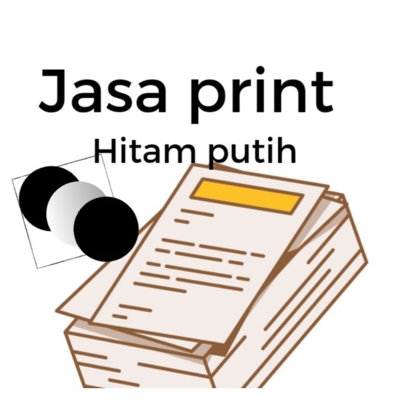 

print dokumen hitam putih