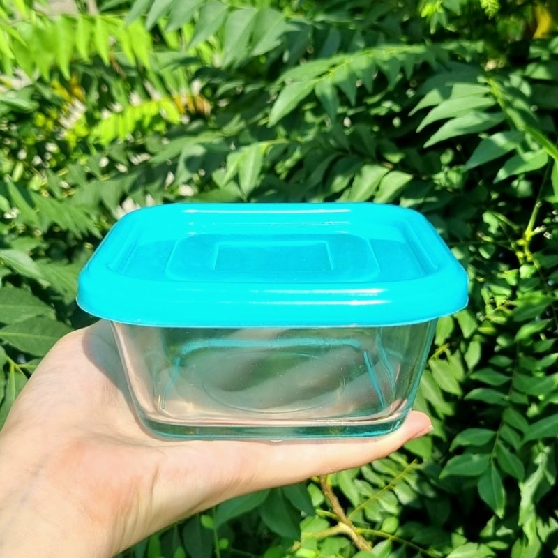 1 PCS MANGKOK TUTUP KACA SQB120BC mangkok lucu mangkok cantik mangkok bayi