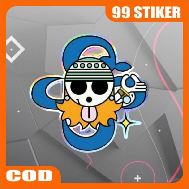 

sticker logo one piece #1