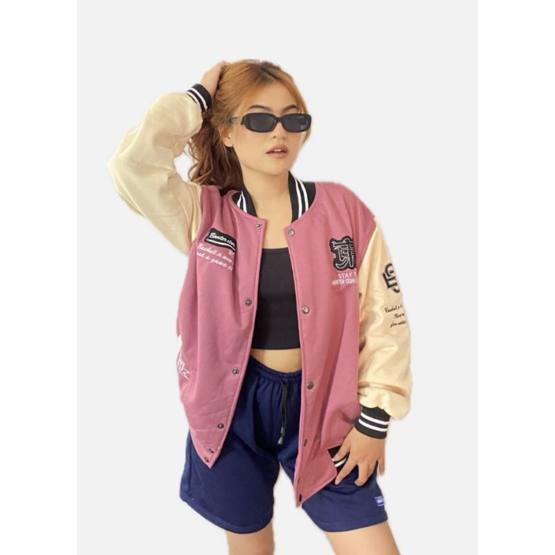 Jaket Varsity Banter Store 3D