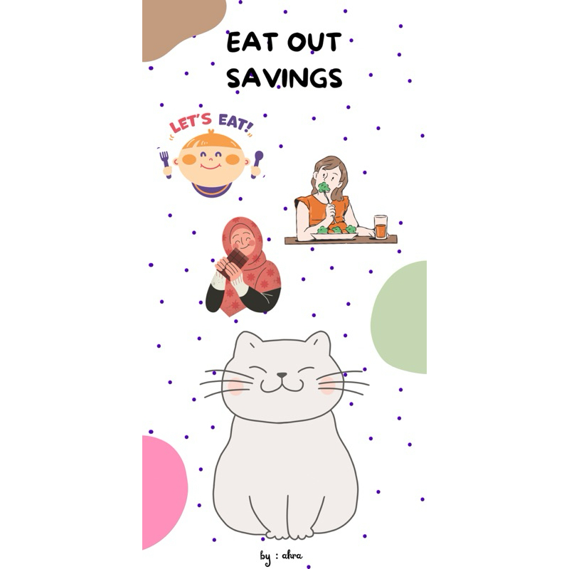 

eat out saving challenge A6