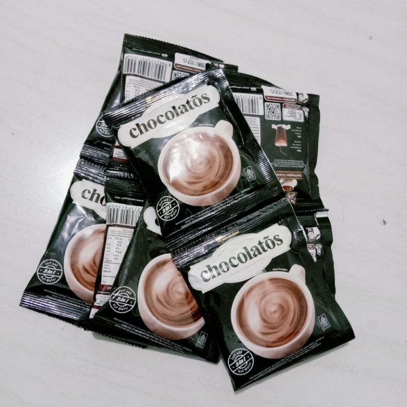 

Chocolatos Drink Minuman Coklat Bubuk 1 Renceng isi 10 Sachet