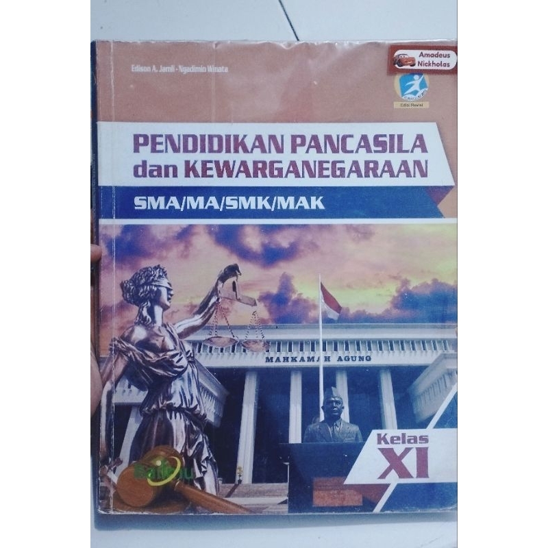 

Buku Ppkn kelas 11, buku pendidikan pancasila dan kewarganegaraan sma 2, Buku PKN Bailmu